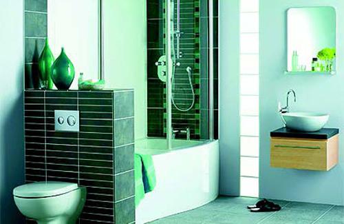 Vonios kambarys Chruščiovoje - puikus dizainas
