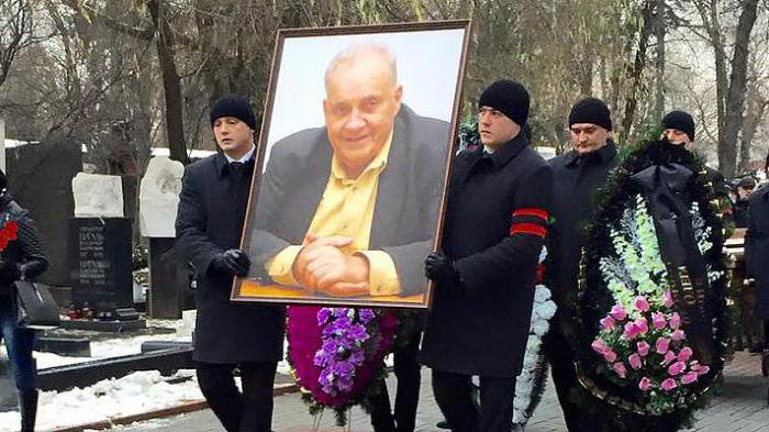 Eldaro Rjazanovo laidotuvės: "Aš čia leidžiama palikti ir ištirpinti" ...
