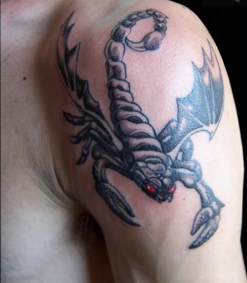 Šiuolaikinės tatuiruotės: ką reiškia skorpionas