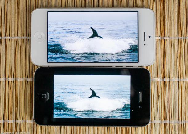 iPhone 4s ir 5 skirtumai 